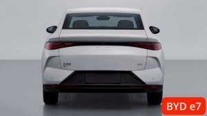 Доступный электромобиль BYD добрался до дилеров: знакомьтесь с новым e7