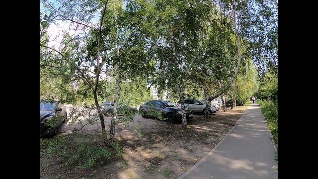 ПРОГУЛКИ ПО ОМСКУ. ул. ГАШЕКА в мк. МОСКОВКА.. смотреть онлайн