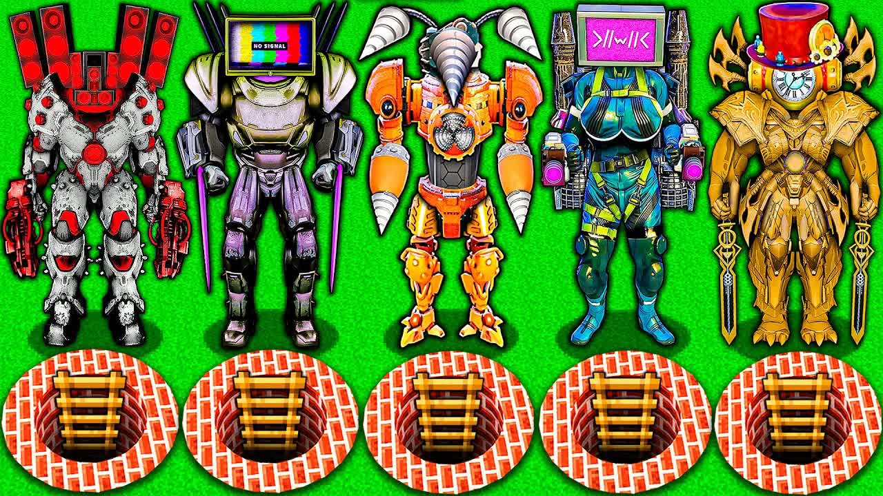 НОВИНКИ СЕКРЕТНЫХ ЯМ УЛУЧШЕННОГО ДИКТОРА и ТЕЛЕВИЗИОНЩИКА ТИТАНА в МАЙНКРАФТ смотреть онлайн