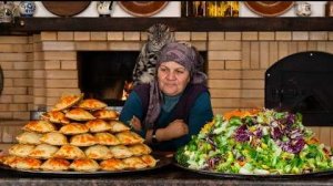 Слоёные Деревенские Лепёшки Со Свежей Начинкой 🥬🥕