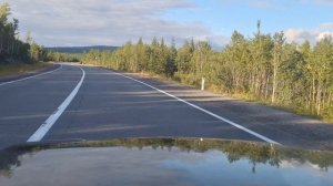 На Ниве тревел по проселочной дороге и по трассе. Под музыку. Погнали...)