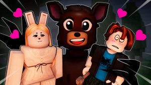 99 НОЧЕЙ В ЛЕСУ, НО ТАМ ТОЛЬКО ДЕВУШКИ! ЧАСТЬ 1 мультики роблокс | Робуксы по ссылке в описании