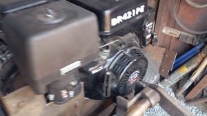 обзор самодельного минипогрузчика часть 2