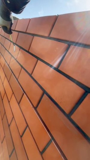 Расшивка кладочных швов.