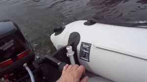 Обкатка нового двухтактного мотора Меркури 8