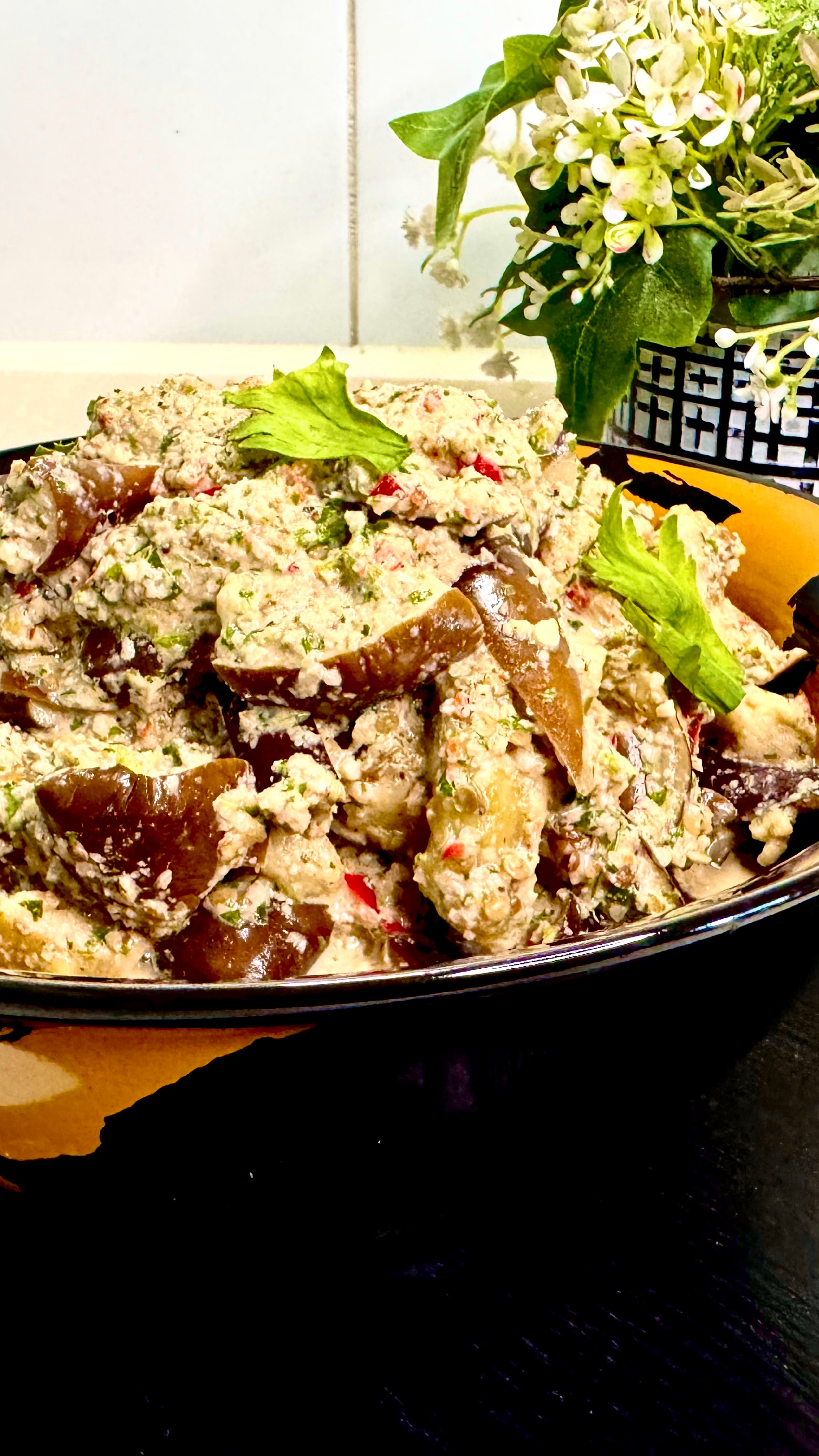 Вкуснейшая грузинская закуска из баклажанов!