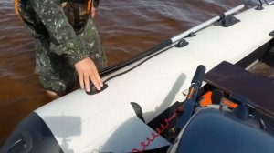 Обзор лодочного мотора Sea Pro 9.9 OTH ⧹ Тест-драйв Муссон 3200 ск + SEA PRO 9.9 (15)