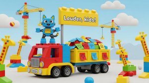 МАШИНА ЛЕГО ПЕСНЯ | ПЕСНИ И МУЛЬТФИЛЬМЫ ДЛЯ ДЕТЕЙ