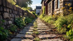 До/После :  как мы привели в порядок подъезд к дому