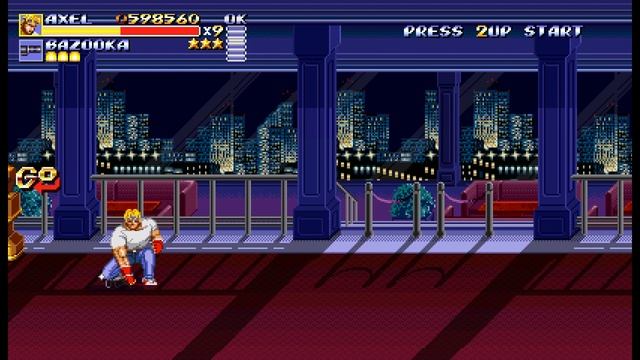 Streets of Rage Remake Фанатский Аксель Человек Базука Склад и Офис #4