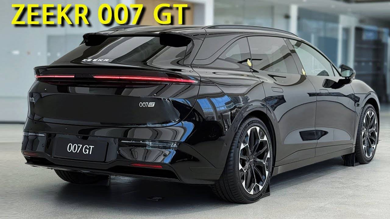 ZEEKR 007 GT Walkaround — роскошный электромобиль с запасом хода 825 км смотреть онлайн