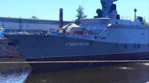 Ракетный корабль «Ставрополь» заступил на боевые рубежи