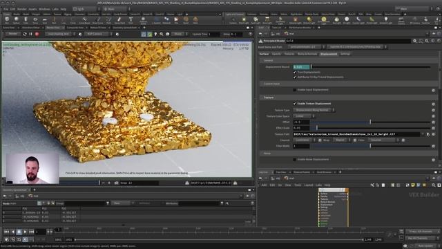 [ROPS] Шейдинг IV — Bump + Displacement смотреть онлайн