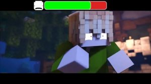 Dream VS Herobrine... but with HEALTH BARS