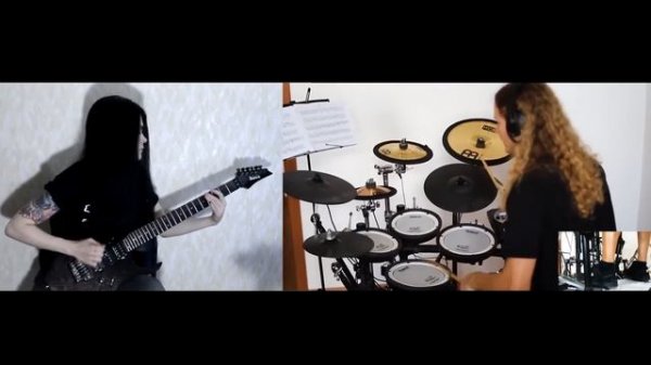 Morbid Angel  - For No Master (guitar and drum cover)