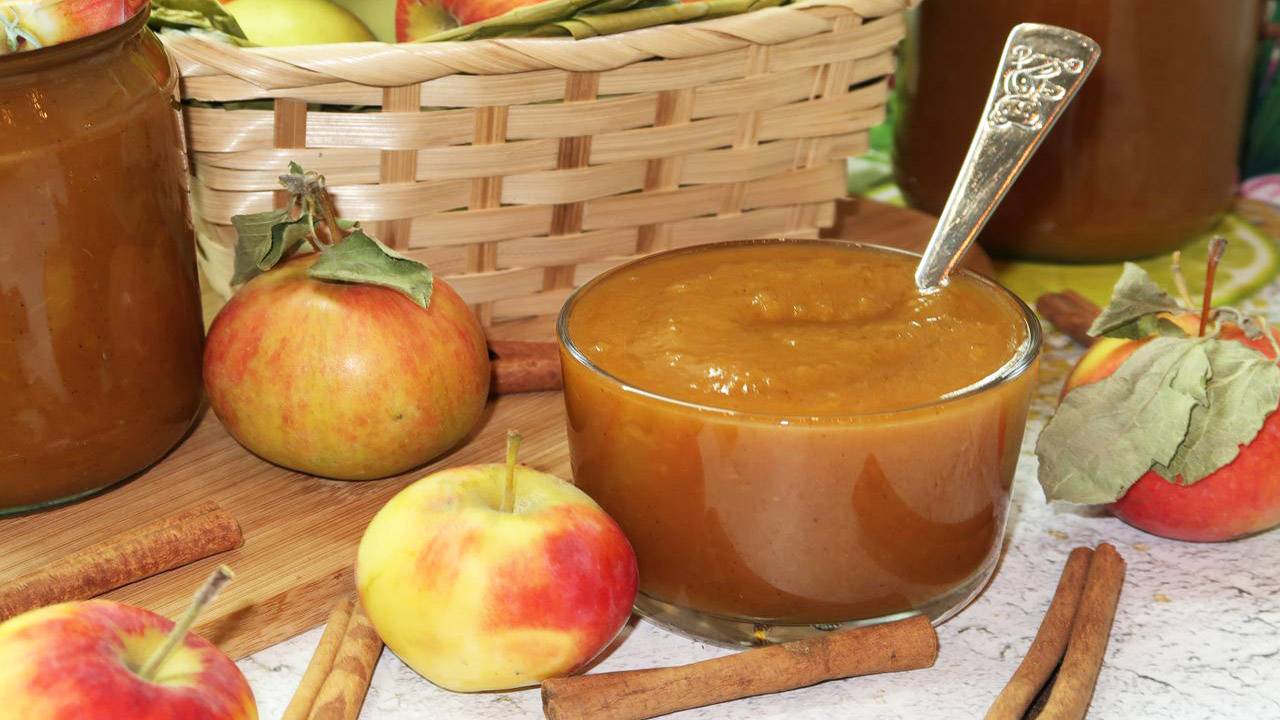 Ароматное яблочное варенье с корицей смотреть онлайн