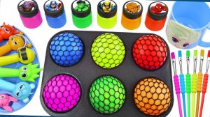 Мультики для детей. Антистресс шарики и Спрунки в форме. Смотреть онлайн яркие мультики для малышей