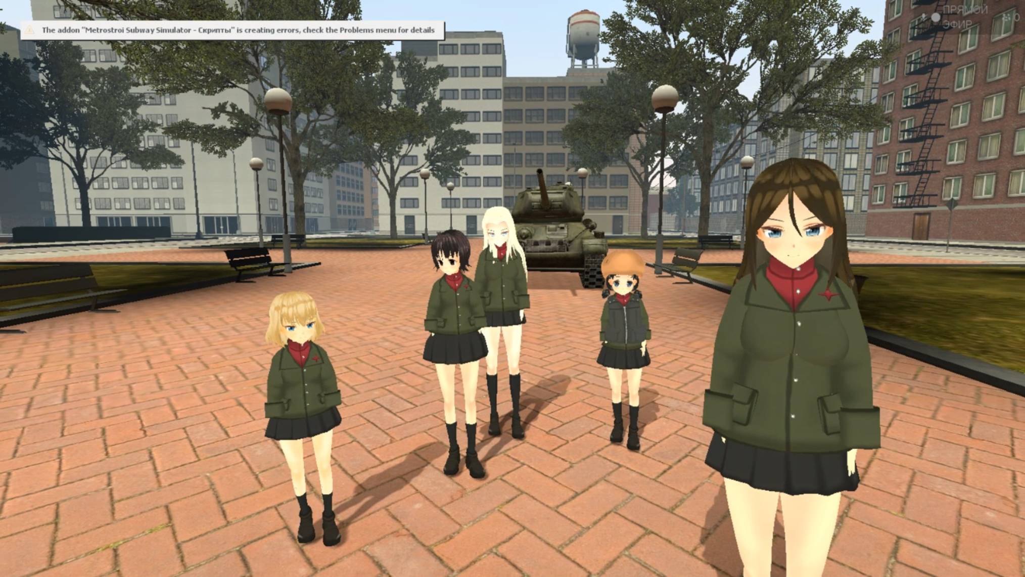 Garri's mod Girl and Panzer Команда Кати! Т 34 ! смотреть онлайн