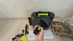 Обзор на паровой  моющий пылесос Tuvio TSC01S, черный.