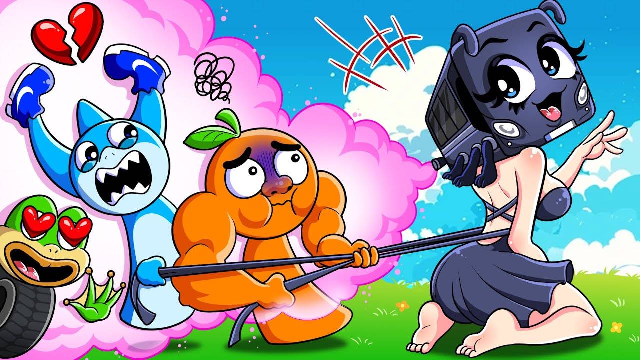 Очаровательно! Игра Рэнг Ринга Ренга заставляет Вас влюбиться в него? 🚌💖/ Анимация Брейнрота и Спр смотреть онлайн