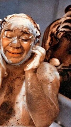 Как снимали сцену в ванной с Евгением Леоновым и тигром в фильме «Полосатый рейс» #кино
