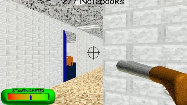 Baldi's Basics but Student Has A Shotgun - Baldi's Basics Мод. смотреть онлайн