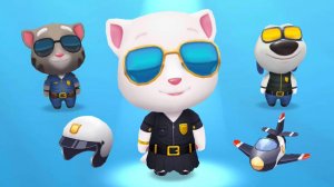 Агент Анджела Talking Tom Gold Run