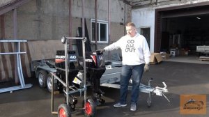 Мой новый водометный мотор Тохатсу 50⧸Сравнение Tohatsu M 50 D2S с Mercury ME 40 MH⧸Тележка⧸Тахометр