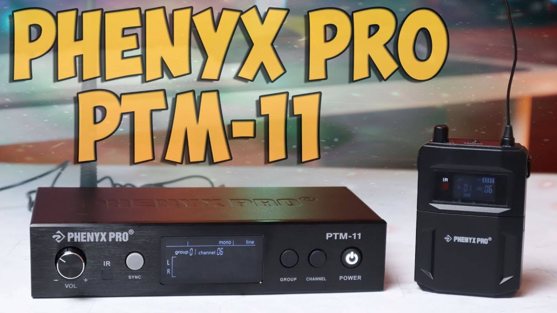 Phenyx Pro PTM-11 Обзор беспроводной системы мониторинга звука смотреть онлайн