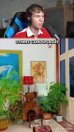 НЕВИДИМЫЙ Камуфляж Других vs Последнего! 👀💀 #shorts #шортс #интересно #прятки #фонк #эдит #lisfox