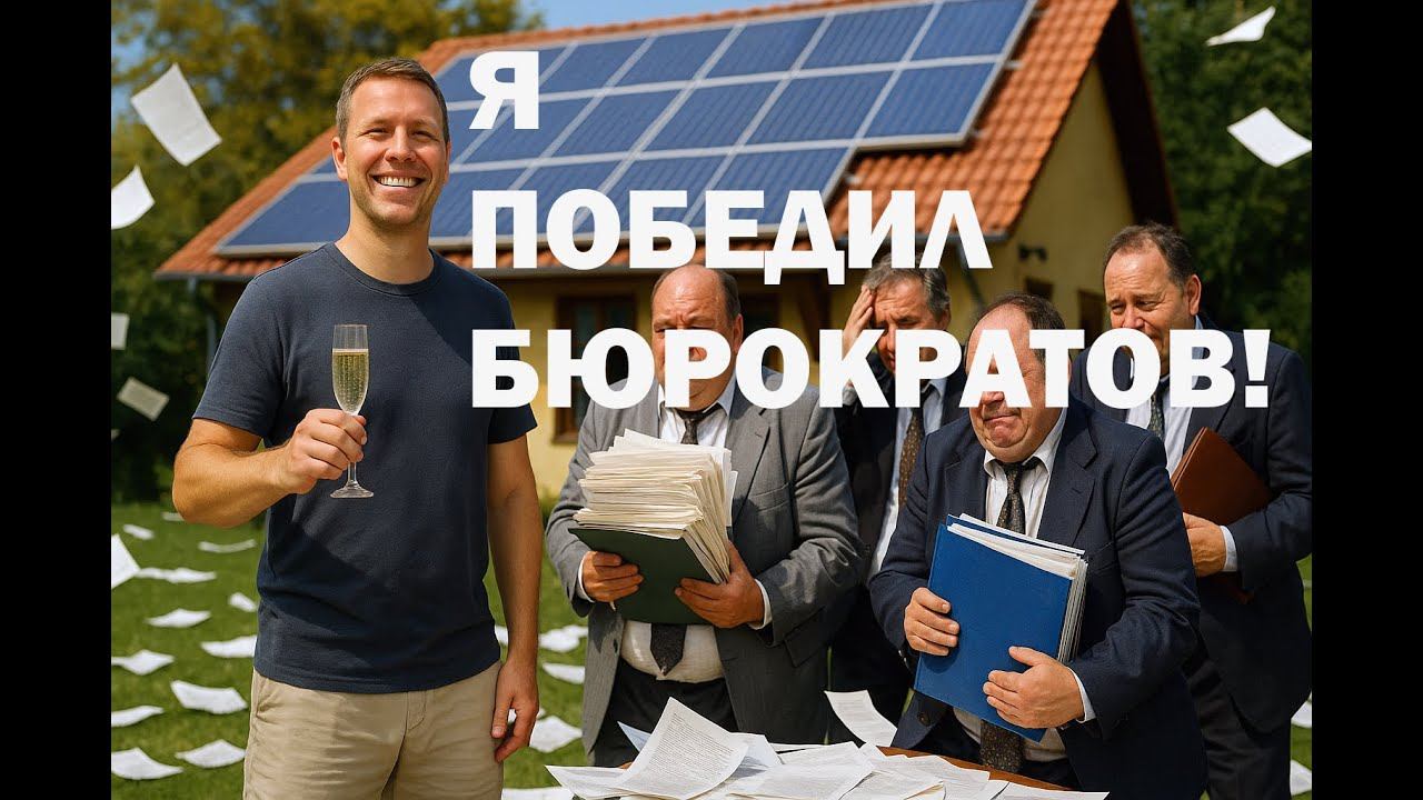 Экстренное включение!!) Ура! Микрогенерация заработала! Мы победили бюрократов!)