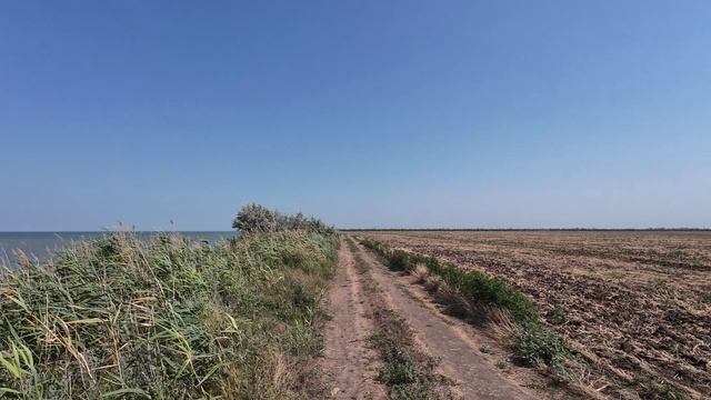 Отпуск 2025, часть 6я: Из Приморско-Ахтарска берегом на маяк