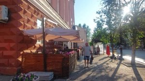 Красноярск .Проспект Мира.Покровский собор.Улица Алексеева