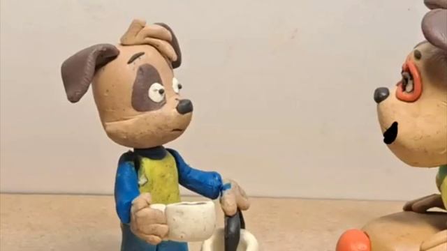 побег от Тимохи шалуна из пластилина смотреть онлайн