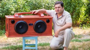 Мощная блютуз колонка своими руками. Как сделать. Обзор.