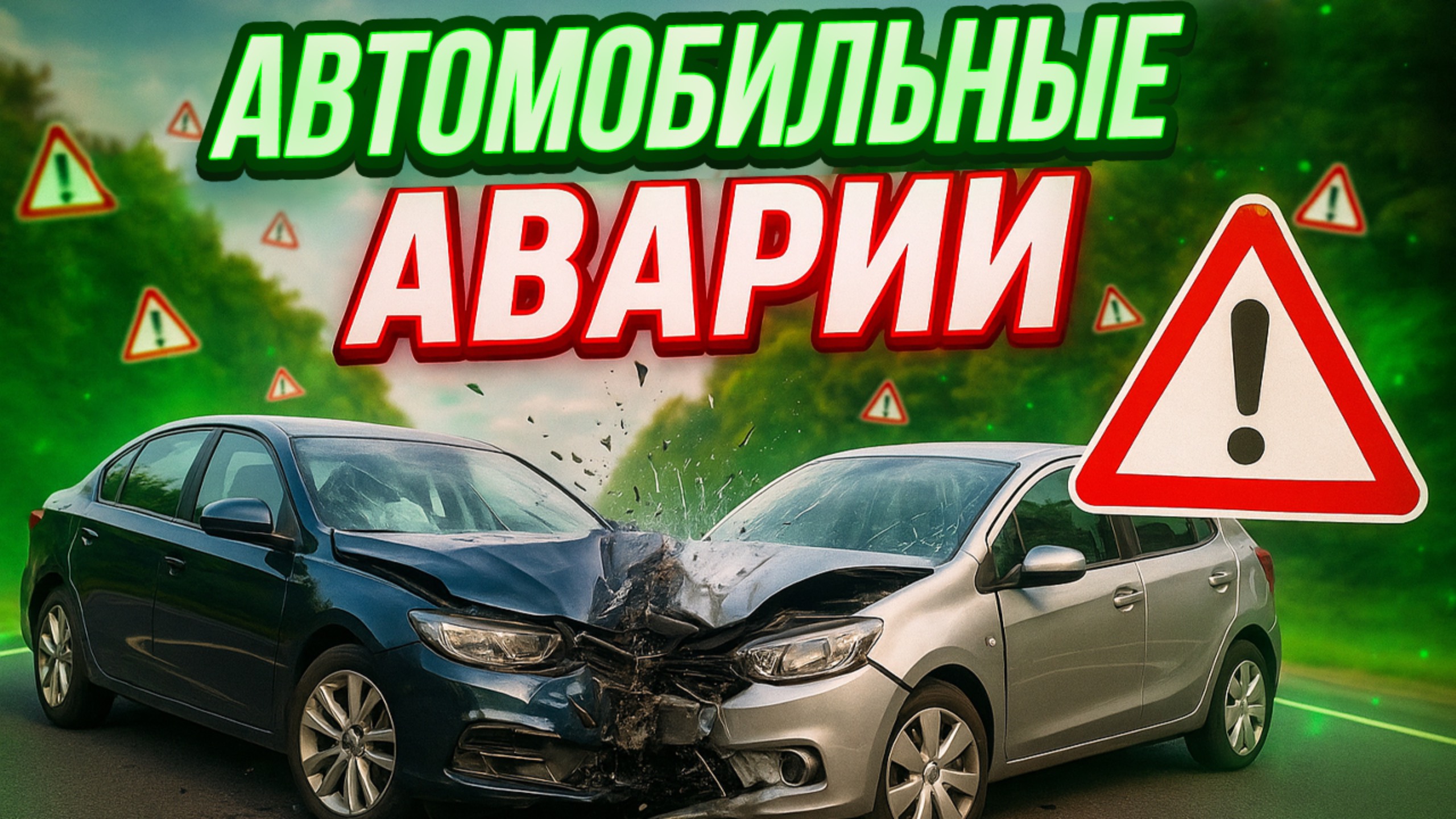 Дураки за рулем или залипательные крэши на дорогах!