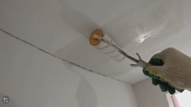 Как правильно покрасить потолок, инструкция своими руками смотреть онлайн