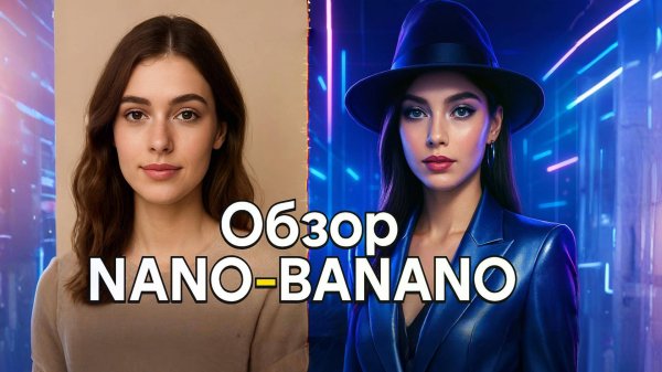 Обзор NANO-BANANO: Как БЕСПЛАТНО изменить свое фото с помощью нейросети в Google AI Studio
