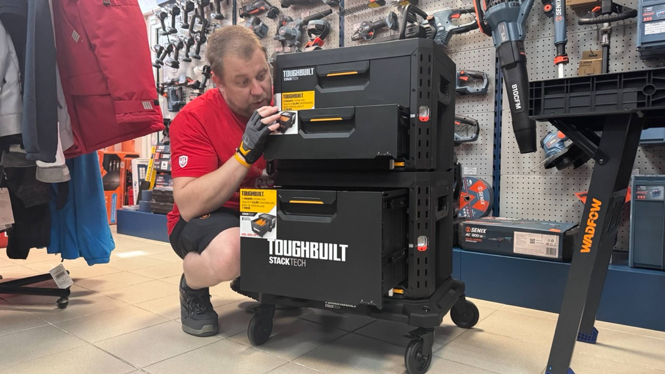 Новые ящики TOUGHBUILT! Обновление системы хранения смотреть онлайн