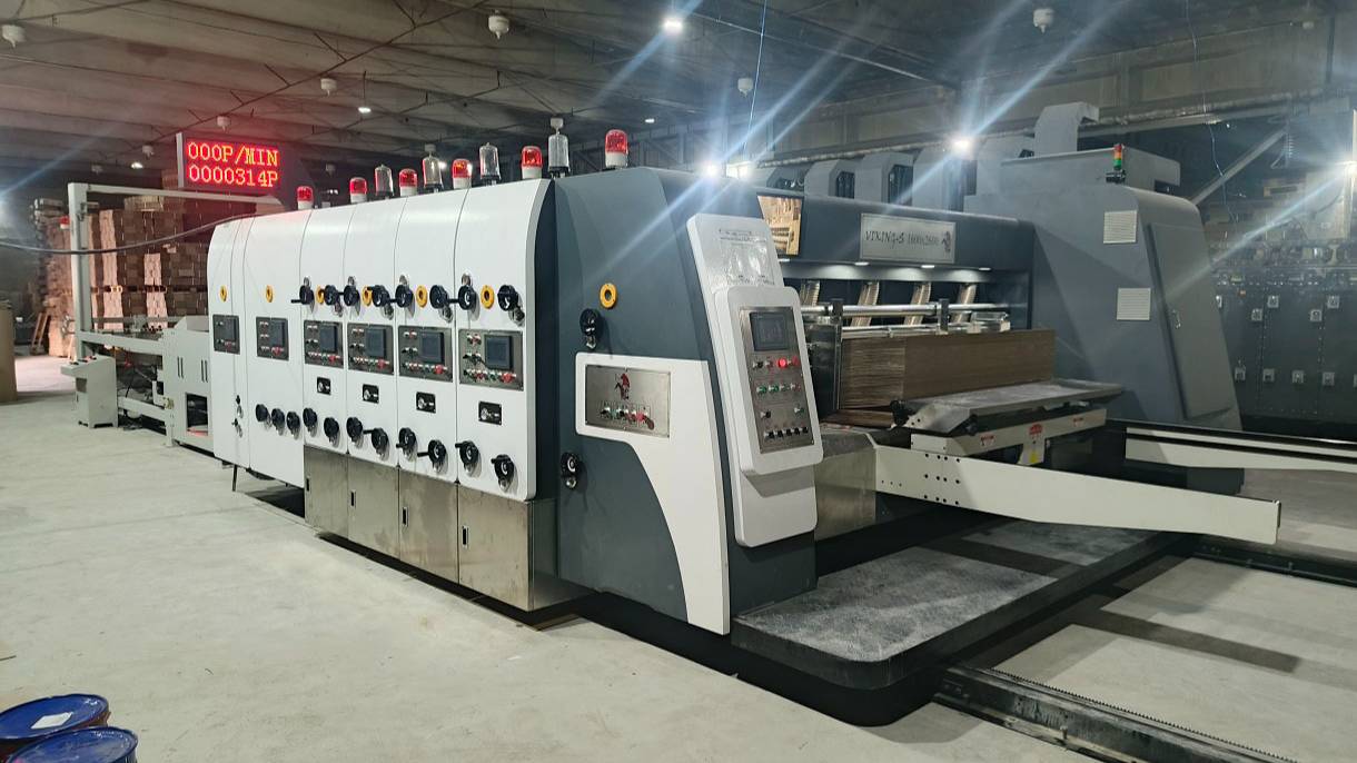 Линия для производства гофротары VIKING-S 1600x2600 в компании «ДВ-Ресурс», г. Амурск смотреть онлайн