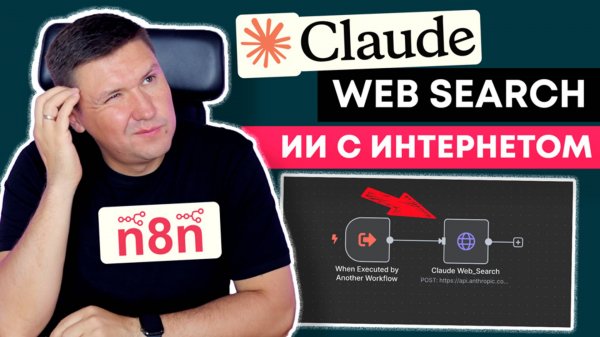 n8n + Claude Web Search: настраиваем поисковую ноду для AI с актуальными данными из интернета