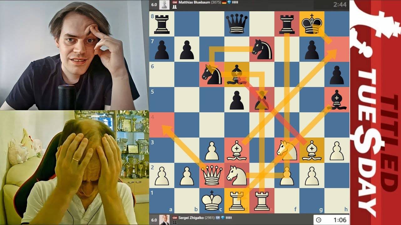 НАКАМУРЩИНА пошла!!! Сергей Жигалко - Маттиас Блюбаум 26.08.2025 смотреть онлайн