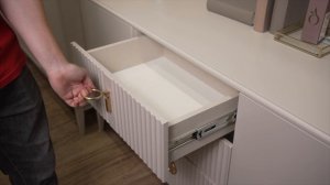 Комод 3 ящика и 2 двери Флоранс