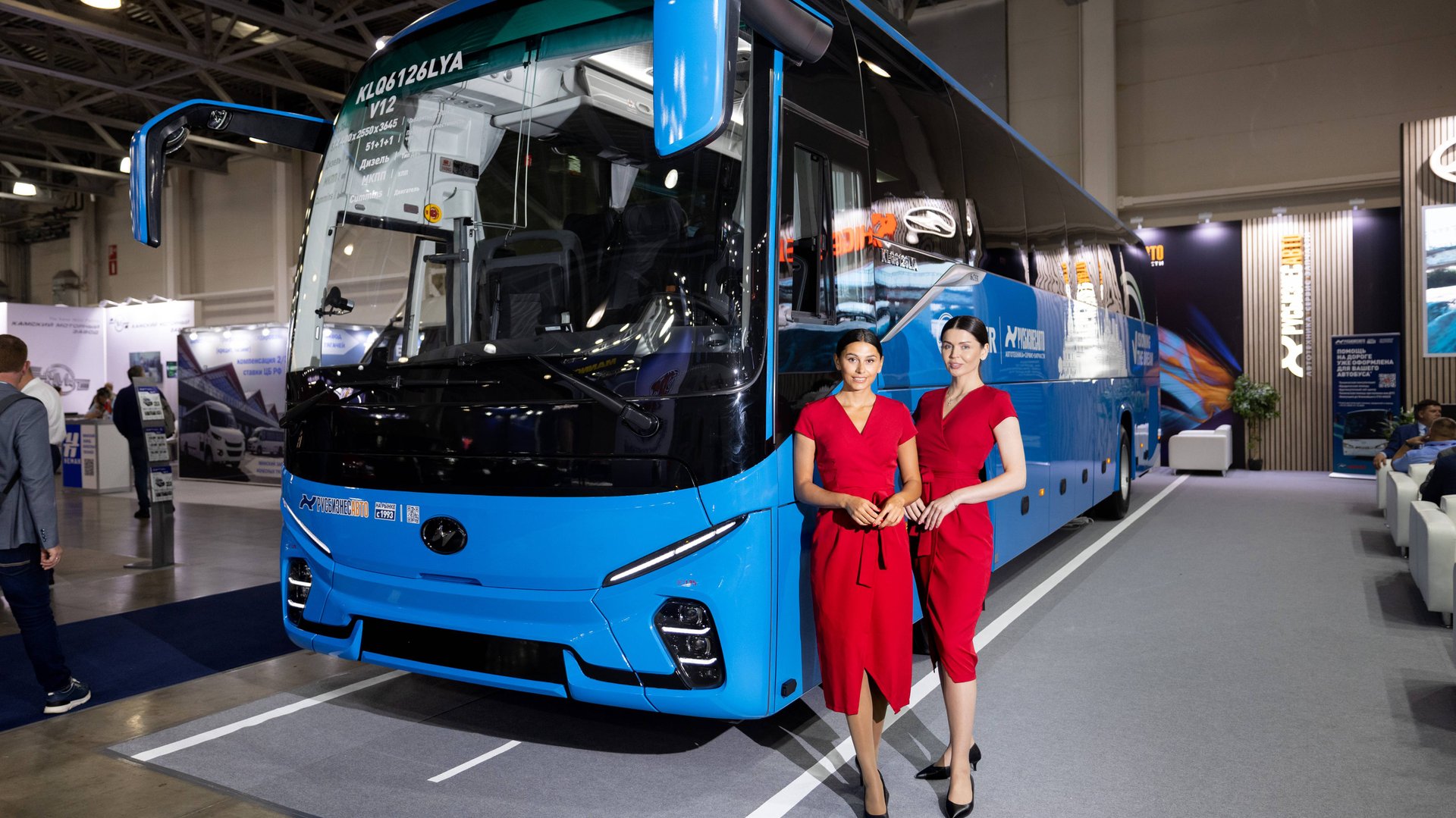 ☄️Автобусы HIGER💪 нового поколения V-серии на выставке AutoBusExpo☄️