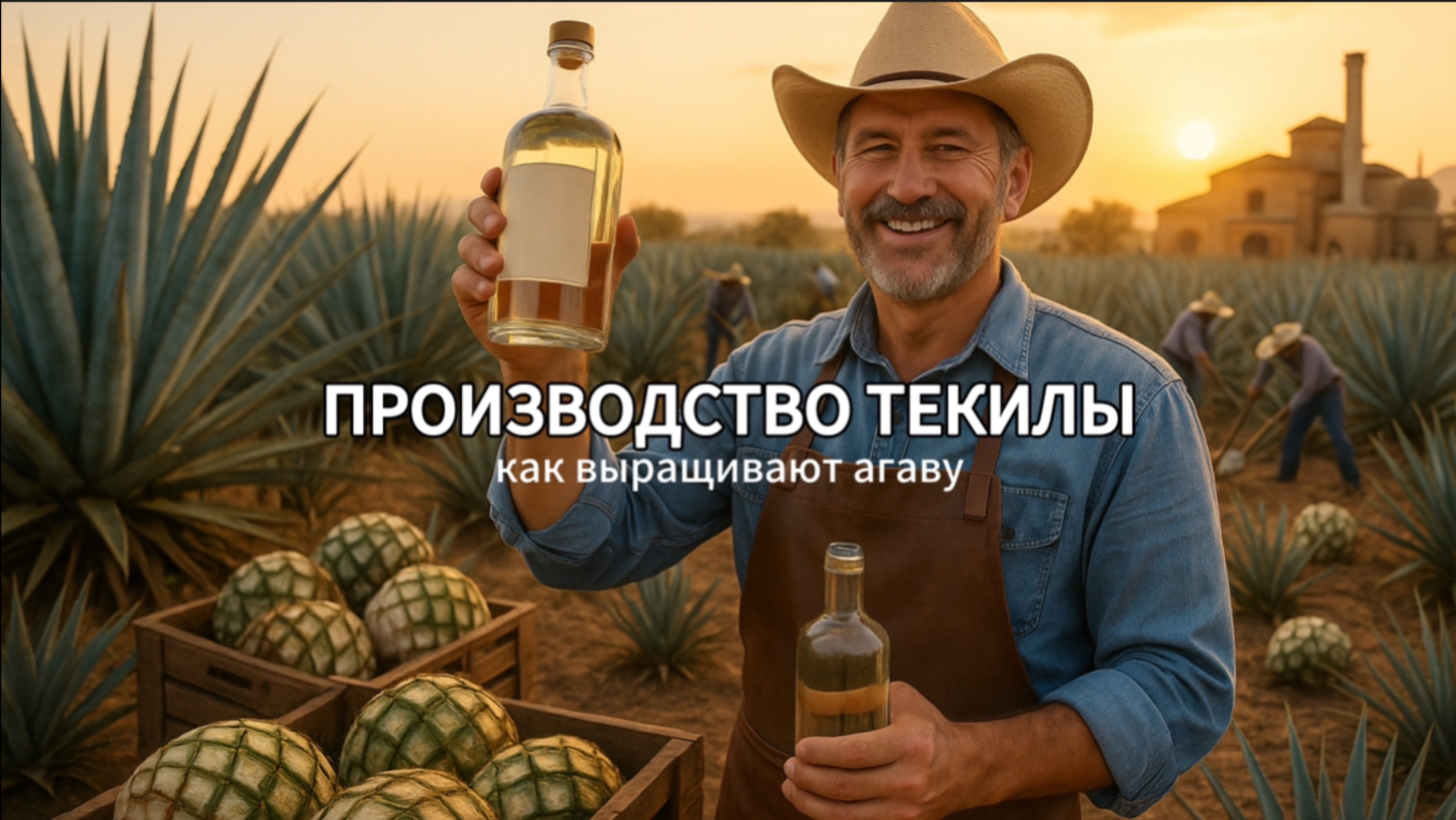 Текила из голубой агавы | Как фермеры собирают 79 миллионов фунтов агавы смотреть онлайн