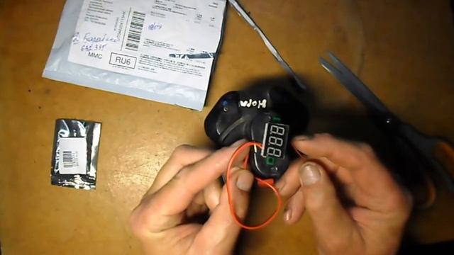 Посылка из Китая, преобразователь тока и напряжения и мини вольтметр