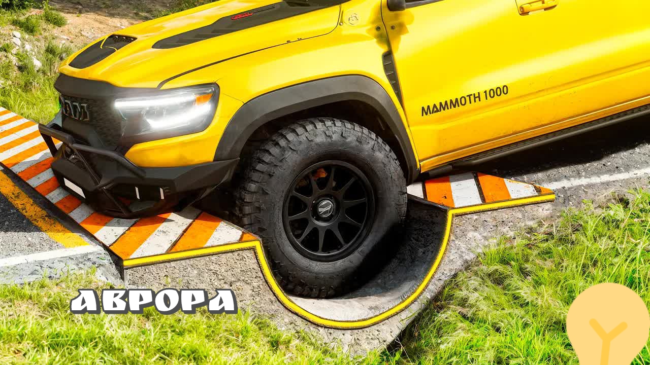 🛻Тачки VS против Перевернутых лежачих полицейских в бимке🔥 Подборка крашей и БУБУХ BeamNG drive смотреть онлайн