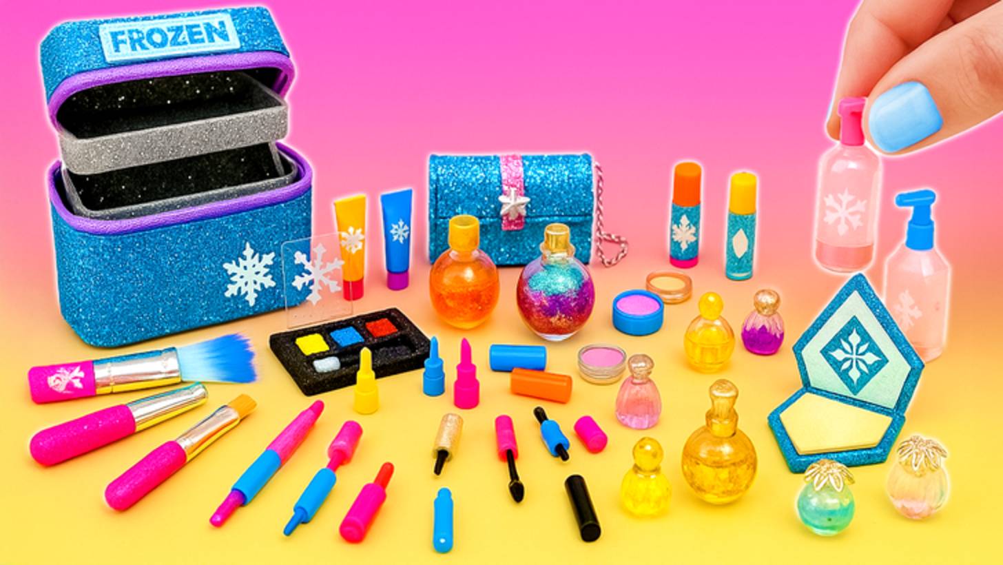 Блёстки, шутки и образы ✨ Необычное преображение для Эльзы 💅❄️ смотреть онлайн