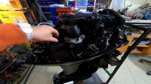 новый лодочный мотор хайди 40 fes большой и честный обзор