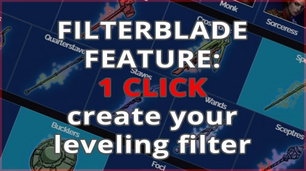Новая функция в Filterblade для Path of Exile 2, создание лутфильтра для прокачки в 1 клик